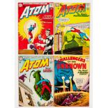 Atom (1963) 8-10. With Challengers of the Unknown 9 (1959). All cents bar Atom #9 [vg+/fn-] (4).