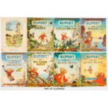 Rupert Adventure Series (D. Express 1948-51) 1-10. Bright covers, cream/white pages. All issues have