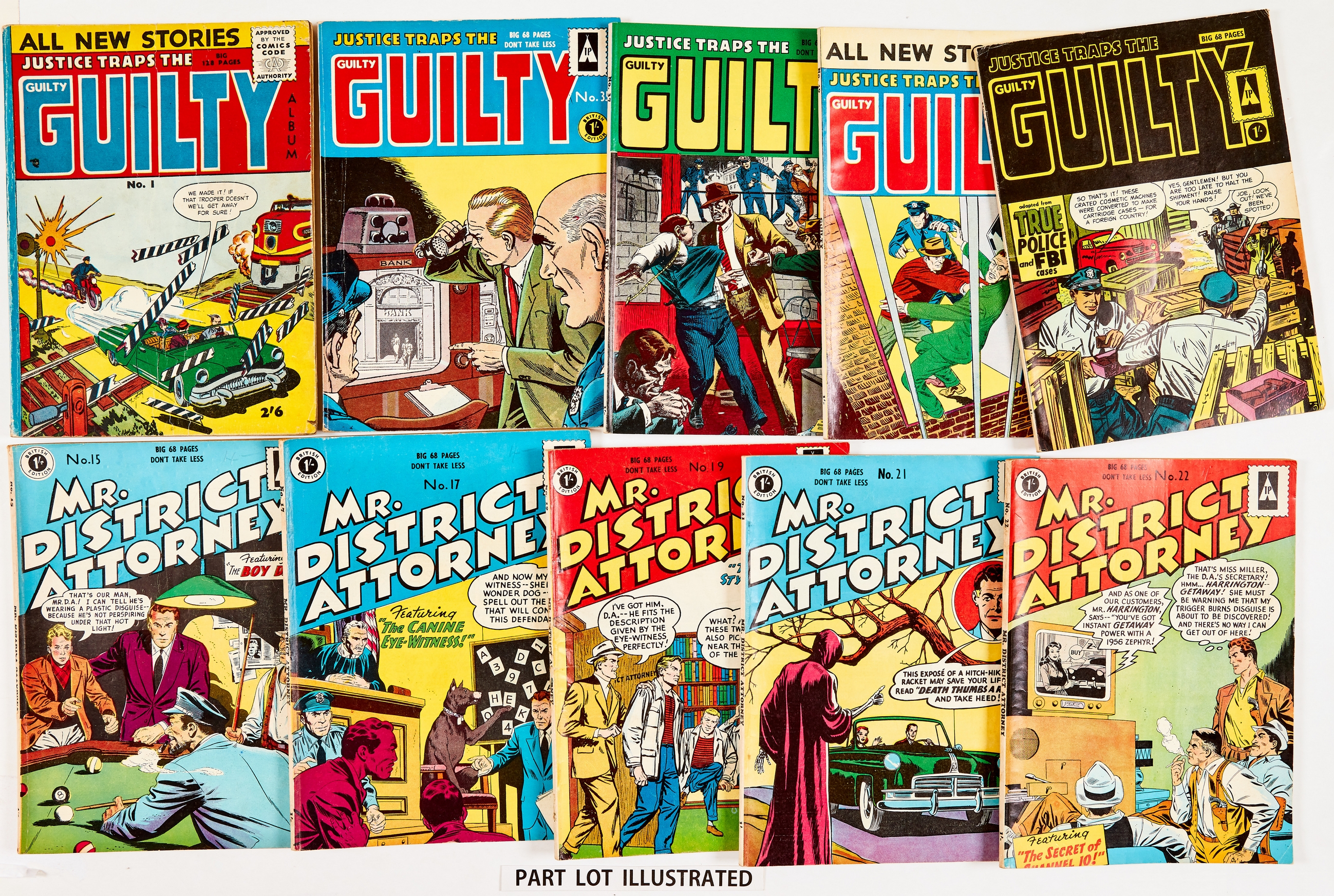 Justice Traps The Guilty Album 1 (Arnold Book Co 1955). Justice Traps The Guilty (Arnold/Strato)