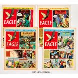 Eagle Vol. 5 (1954) 1-53. Complete year. Starring Dan Dare in Operation Saturn and Prisoners of