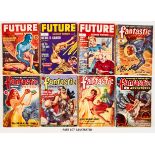 Future combined with Science Fiction Stories (1951-52 Thorpe & Porter) 2-4, 6-8 (British 1/6d