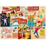 Diana (1963-64) No 32 wfg Diana Book of Singing and Dancing, No 54 wfg The Rainbow Book of Stars