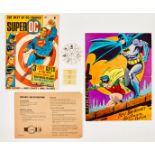 Super DC No 1 (Top Sellers 1969) with all free gifts Batman Poster, Wristwatch calendar and Superman