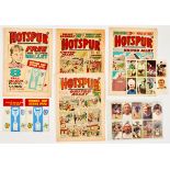 Hotspur (1970) 555-558 with all free gifts: 36 World Cup Stars with Presentation Wallet. Gifts as