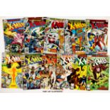 X-Men (1977-80) 108, 117-140. #108, 121, 122, 130, 137 cents copies. #119, 130 [vg], balance [fn/