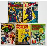 Showcase (1962-66) 42, 50, 62 [fn-/vfn-/vfn]. With Unknown Worlds 1 (1960 ACG) [gd] and Undersea