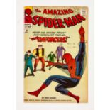 Amazing Spider-Man 10 (1964). Cents copy. High cover gloss. Double arrival stamp to cover, tanning