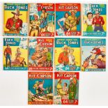 Cowboy Comics (1950-51) 21, 22, 24-29, 31, 32. Nos 21, 25 taped spines [gd-/gd], balance with some