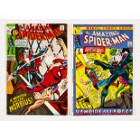 Amazing Spider-Man 101, 102 (1971). #101: Cents copy. Distributor 'remainder' paint to lower