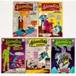 Adventure (1960-67) 270, 288, 301, 357, 361. #301 [vg-], 357 [fn], balance [vg+] (5). No Reserve