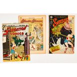 Sensation Comics (1945-51) 44, 104. #44 split spine with some black colour touch to lower staple [