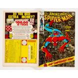 Amazing Spider-Man 100 (1971). Cents copy. Light vertical fold, tiny writing 'June 1971' to top back