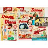 Diana (1965-71) No 106 [vg] wfg Super Day-By-Day Diary, No 140 [fn+] wfg Sunset Ring in original