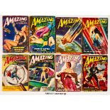 Amazing Stories (1949-51 Ziff-Davis). Vol. 23: No 11 -Vol. 25 No 12 (missing Vol. 24 Nos 2 and 5).