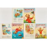 Rupert Adventure Series (D. Express early 1960s) 44-46. Bright covers, white pages. Nos 44, 45: [