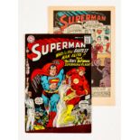 Superman 199 (1967) detached bright cover [gd]. No Reserve