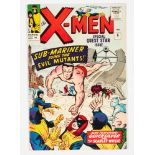 X-Men 6 (1964). Good cover gloss, two narrow edge chips to cover, cream pages [fn+]. No Reserve