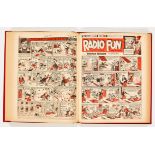 Radio Fun (Jul-Dec 1953) 769-794. In half-year bound volume. Publisher's file copies. Starring