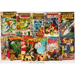 Marvel/DC 60s-70s Mix. Amazing Spider-Man 71, Amazing Adventures 4, Daredevil 72, Fantastic Four 92,