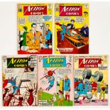 Action (1961-63) 282, 284, 296, 299, 304. #304 [vg], balance [fn-/fn] (5). No Reserve