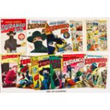 Durango Kid (1952-53 Cartoon Art). 1-23, 25-27, 29-31 and Bumper Double Issue. 8 issues with Dan