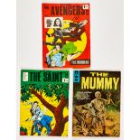 Avengers 1 (Thorpe & Porter 1966) [vg+], Saint 3 [fn-], The Mummy 1 (Top Seller 1963) [fn-] (3)