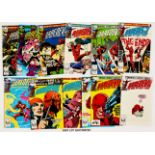 Daredevil (Frank Miller 1980-83) 168-191. 15 issues with price stickers [fn/vfn] (24). No Reserve