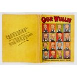 Our Wullie Book (1949). Sixteen of the wee lad's faces from Pride O'the Nation to Termination. Clean