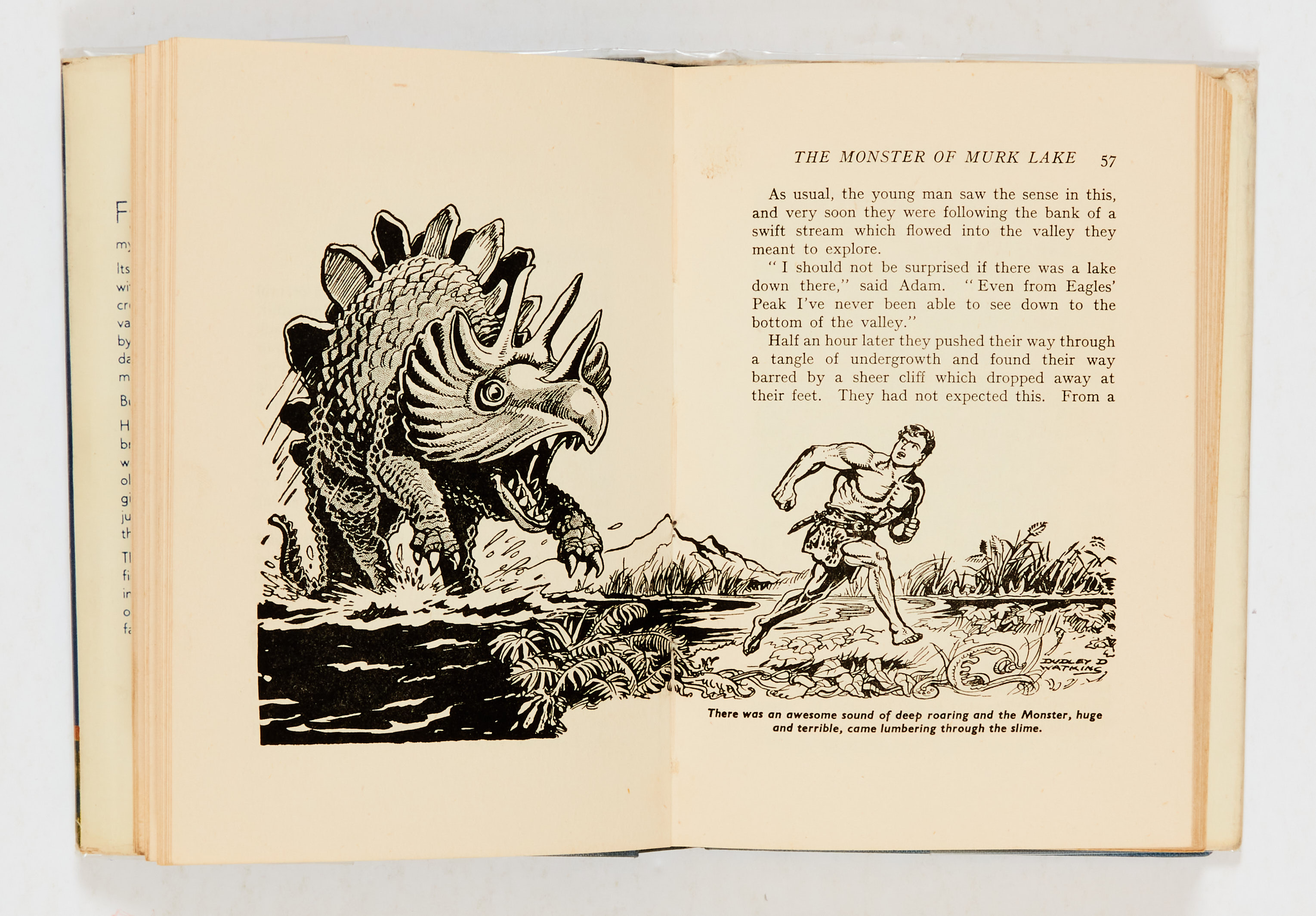 Morgyn The Mighty book (1951), Thomson Leng, with 14 illustrations and colour dj by Dudley - Image 3 of 3