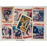 The Thriller (1929) 1-47. Complete year with No 54 (1930). Wfg Midnight Gold booklet starring Sexton