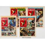 Eagle Vol. 8 (1957) 1-52 complete year. Starring Dan Dare in Rogue Planet and Reign of the Robots
