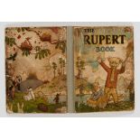 The Rupert Book (1941). Dull cover, professionally replaced spine [gd]. No Reserve
