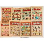 Beano (1959) 859-873, 876, 882-885 [gd-/vg] (20). With low grade Beanos: No 39 (1939) brittle