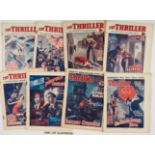 The Thriller (1933-34) 43 issues between 205-304 with Raffles by Barry Perowne and stories by John