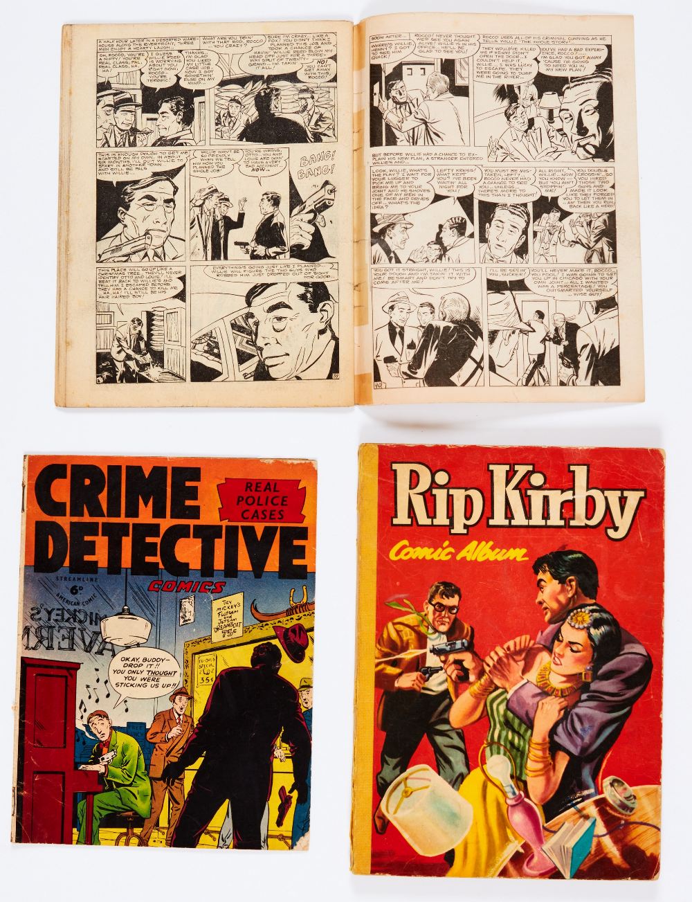 Crime Detective Comics No 1 (Streamline 1951 - no number to cover). Worn corners. The Perfect - Image 2 of 2