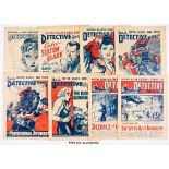 Detective Weekly (1939-40) 307-379. Complete year of 1939 continuing to final issue No 379 due to