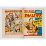 Valiant No 1 (1962). Starring Captain Hurricane, The Steel Claw and Jack O'Justice. Bright covers,
