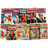 Shazam! (1973-74) 1-3, 5-9, 12, 14, 15 (#3, 5-7 cents copies). #1 [fn-], balance [vg/fn-] (11). No