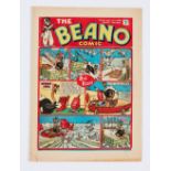 Beano No 108 (17 Aug 1940). Propaganda war issue. Hitler and Goering fight Lord Snooty in