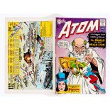 Atom 19 (1965). Cents copy. Zatanna the Magician guest star. Half-inch spine scrape, light tan pages