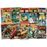 Batman low grades 2 (1970-73) 218, 235, 236, 247-250, 253. With Brave and the Bold (1969-79) 84, 87,