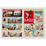 Eagle No 1 (1950). Introducing Col. Dan McGregor Dare, Captain Pugwash and The Great Adventurer.