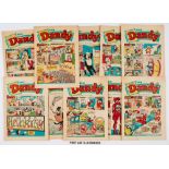 Dandy (1964) 1154-1205. Complete year. A few [vg], balance [vg+/fn] (52)