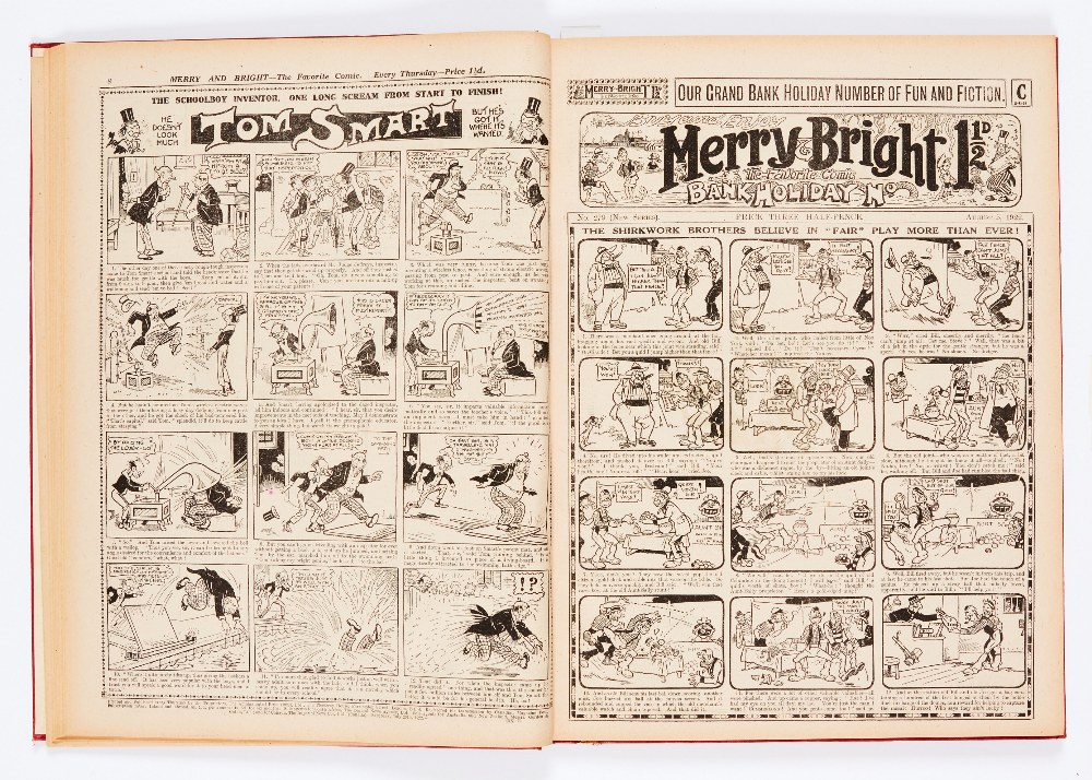 Merry & Bright (1922 Am. Press) 274-300 Jul-Dec. In half-year bound volume. Publisher's file