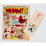 Wham! 15 (1964) wfg Whampire Bat on original card. Gift as new, comic [vg]