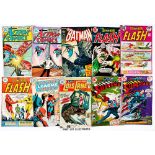 DC 70's Mix. Action 441, 445, 455, Batman 225, Flash 222, 223, 225, J.L.A. 109, 119, Lois Lane