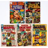 Ka-Zar 1 (1970). Tales of Asgard 1 (1968). With Marvel Collectors Item Classics 2, 4 and Marvel