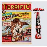 Terrific 2 (1967) wfg Iron Man's Missile Launcher. Free gift as new, comic [fn]