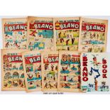 Beano (1960) 911-963 year missing: 911, 912, 917, 919, 924, 941, 954, 961, 962 Xmas. With pink