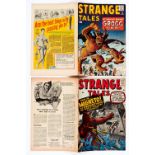 Strange Tales (1961) 83, 84. #83 substantial colour touches to upper half of spine [apparent